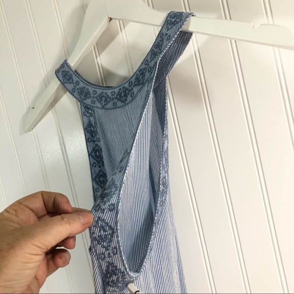 O’Neill Lindsay Chambray Embroidered Tank Top - XS - Picture 10 of 15
